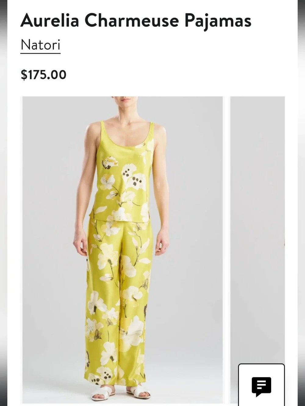 Natori Women's Aurelia Charmeuse Pajama Pants - Floral